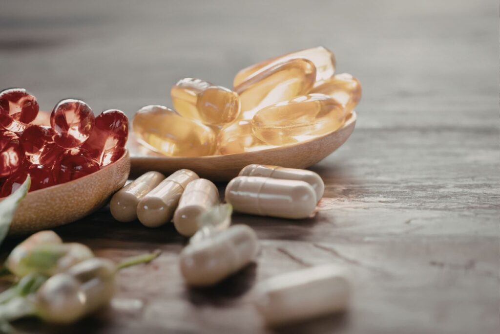 Image of different supplements